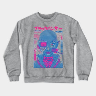 CyberPanther 03: Mission Reborn! Crewneck Sweatshirt